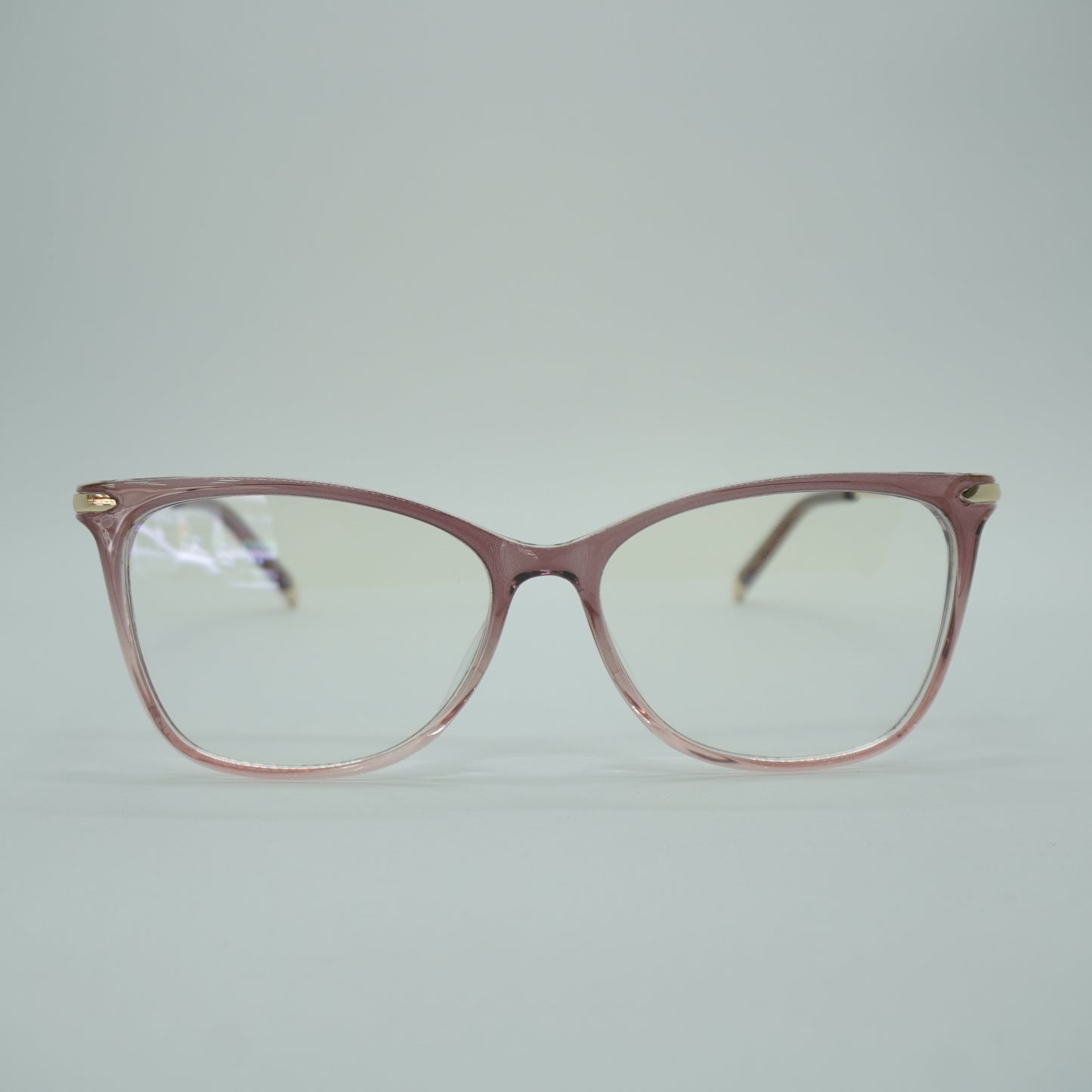 Montura Mujer Cuadrada - Rosada+ lente formulado.