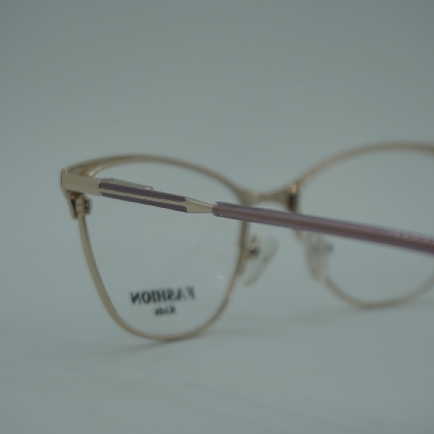 Montura Mujer - Cafe Metalica + lente formulado