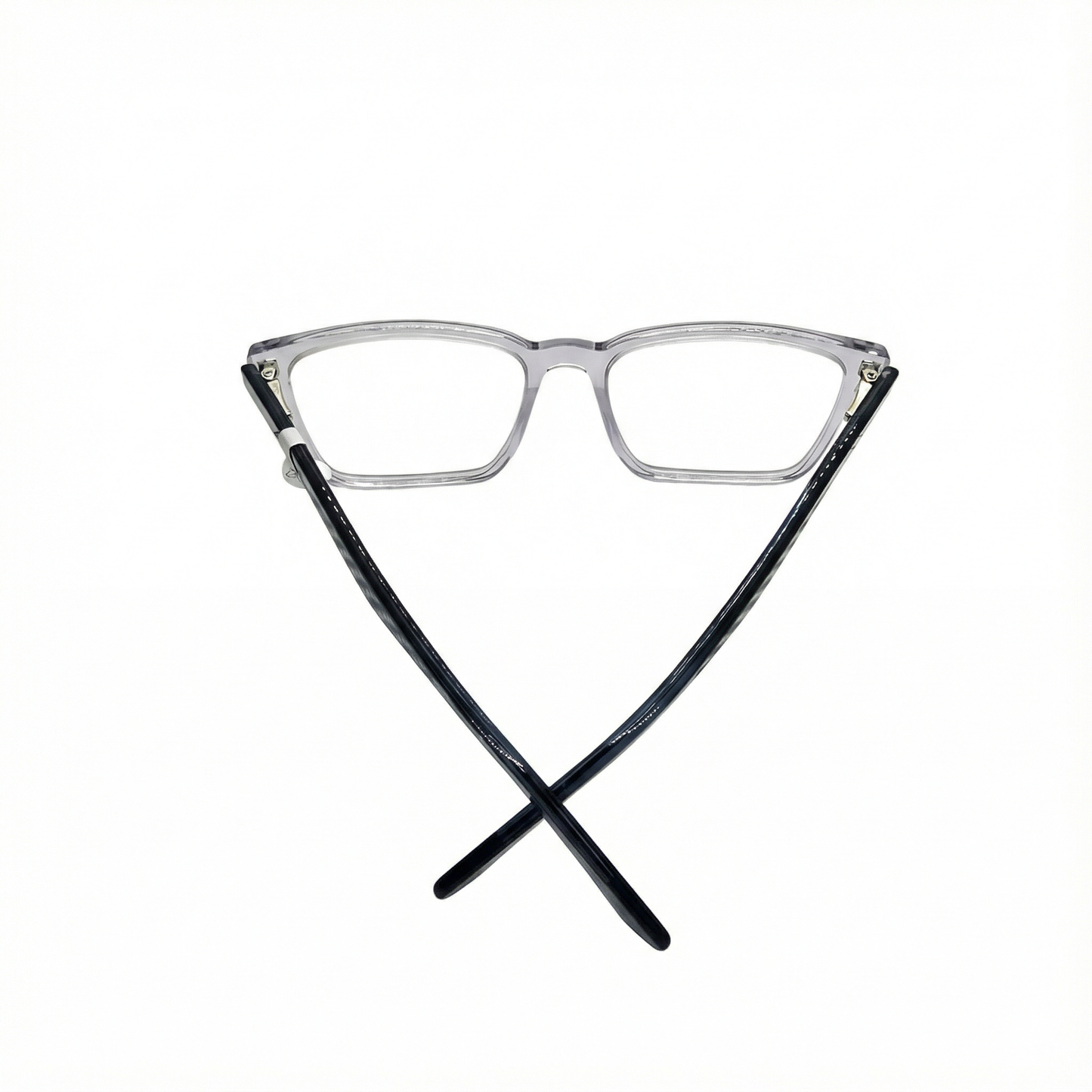 Montura Traslúcida-zafiro - Estilo Clásico Wayfarer