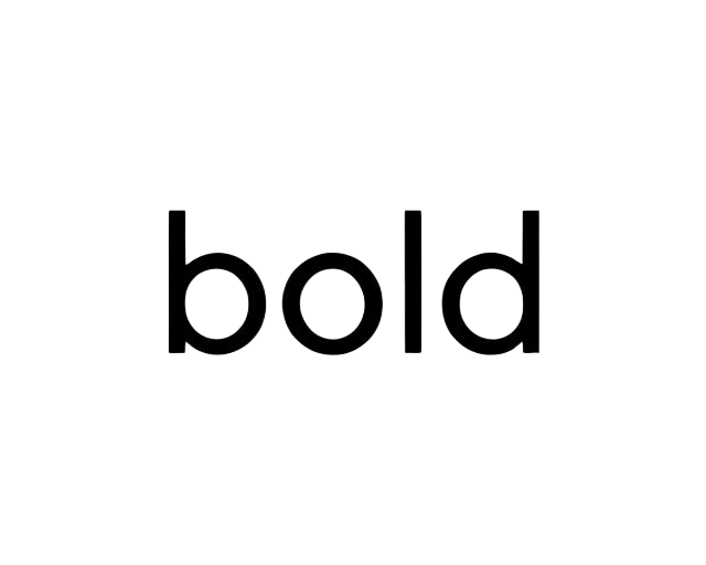 Bold