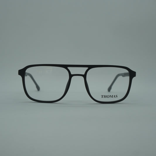 Montura Hombre - Negra+ lente formulado.
