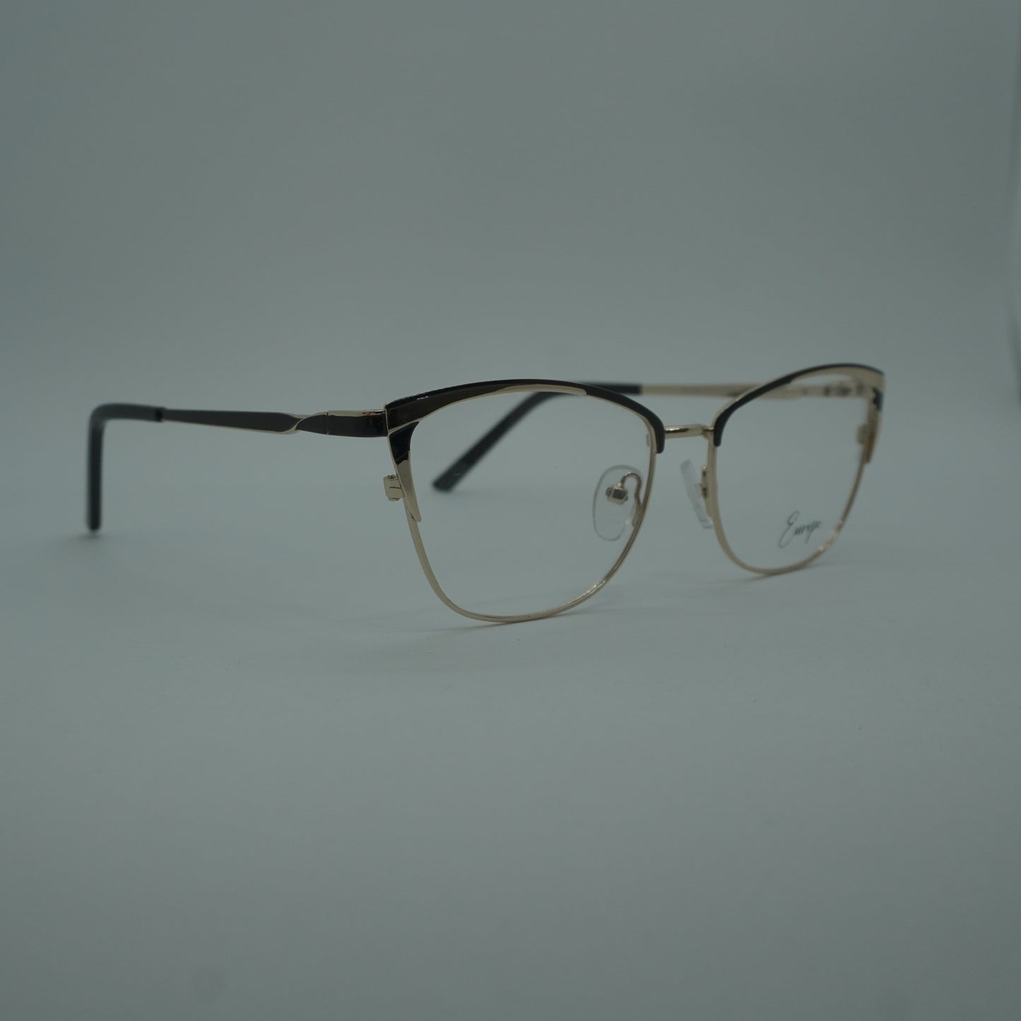 Montura Mujer - Metalica Negra + lentes formulados