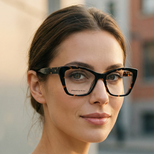 Montura Agatada Carey Negra - Estilo & Elegancia