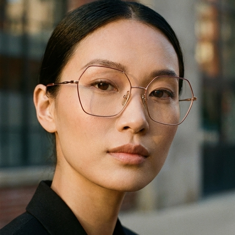 Vogue VO4297-T HEXAGONAL DE TITANIO