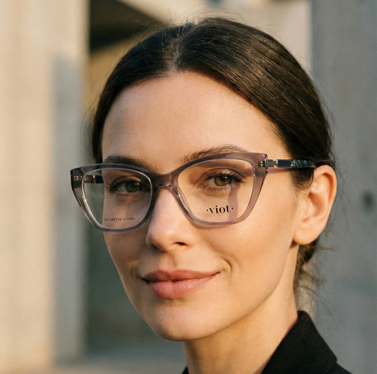 Montura Agatada Traslúcida - Diseño Ligero & Moderno