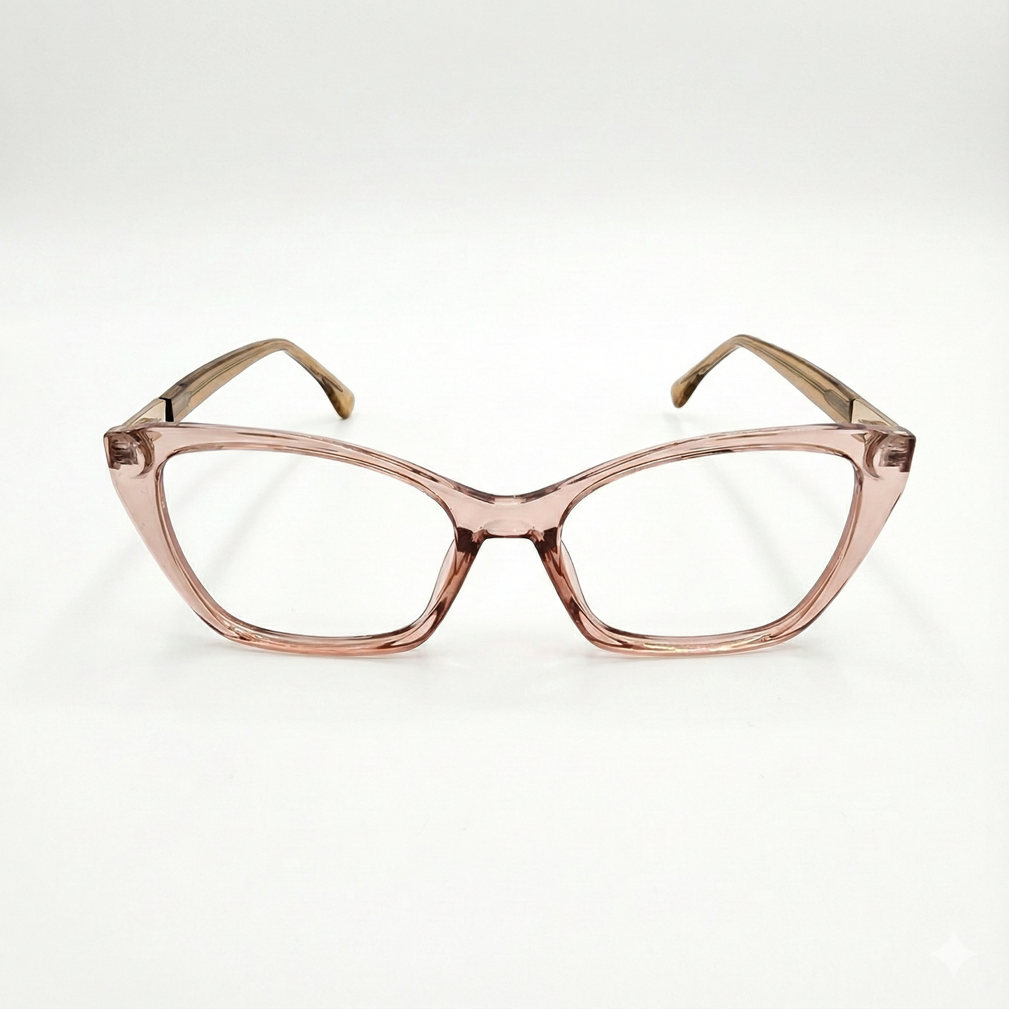 Montura Oro Rosa - Estilo Cuadrado