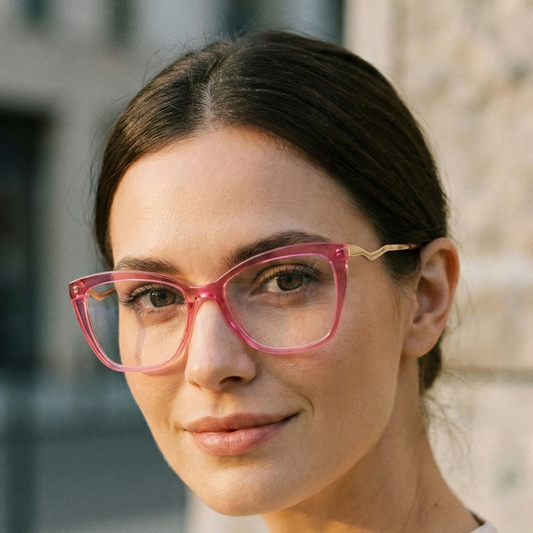 Montura Agatada rosa - Estilo & Elegancia