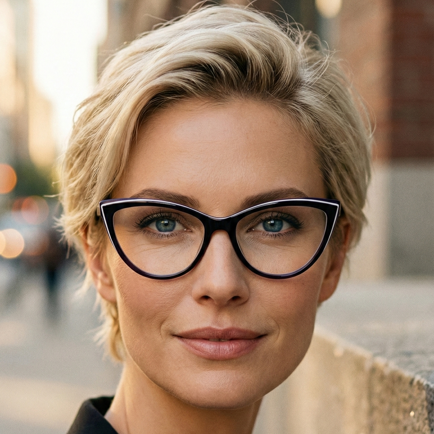 Montura Morada - Estilo Agatado o Mariposa