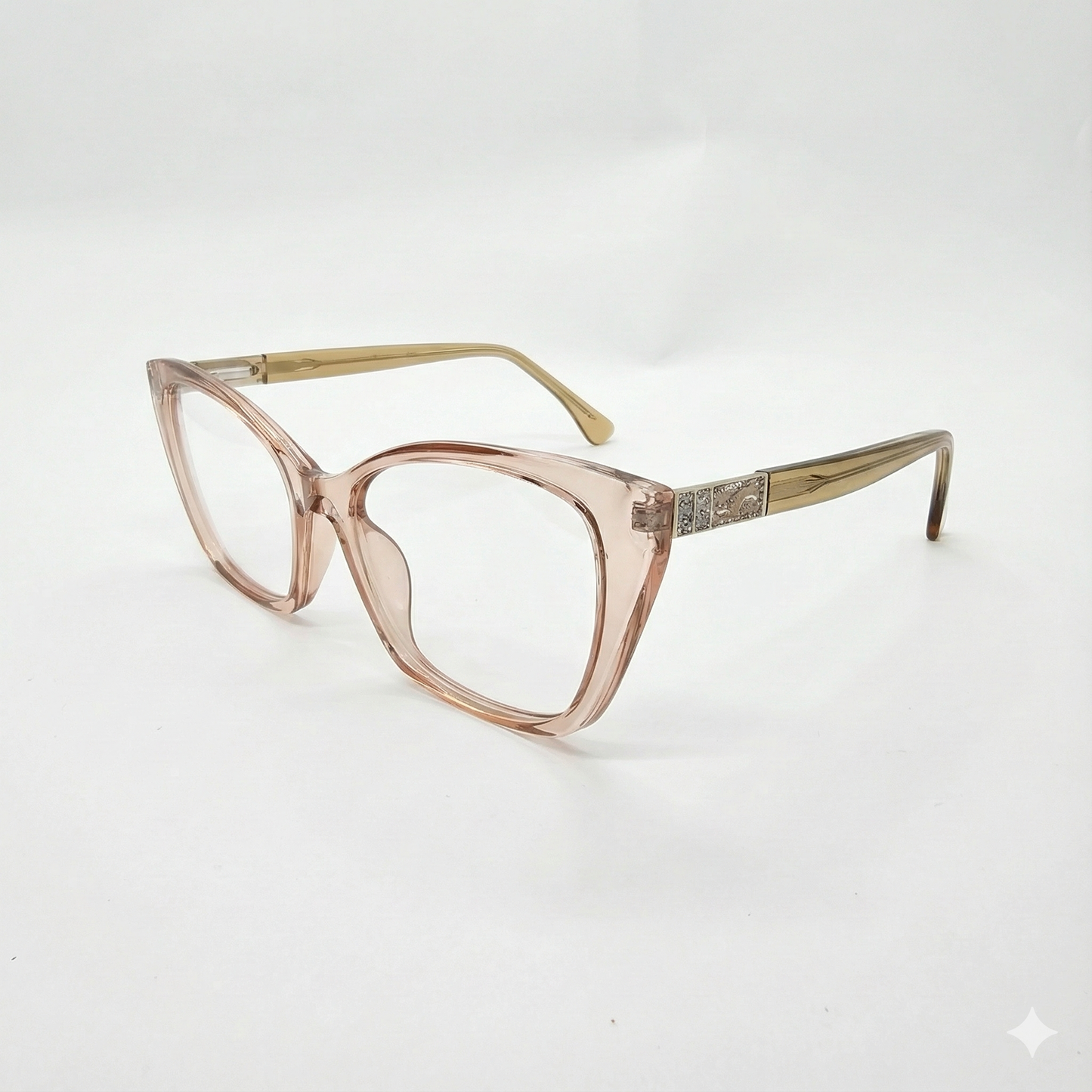 Montura Oro Rosa - Estilo Cuadrado