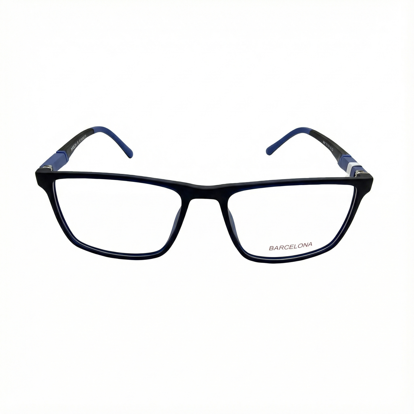 Montura Azul/Negra - Estilo Cuadrado Clásico